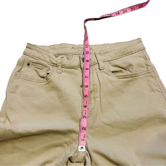 10/$25🦋 Arizona Khaki High Rise Skinny Pants - Size 7 - Picture 10 of 12